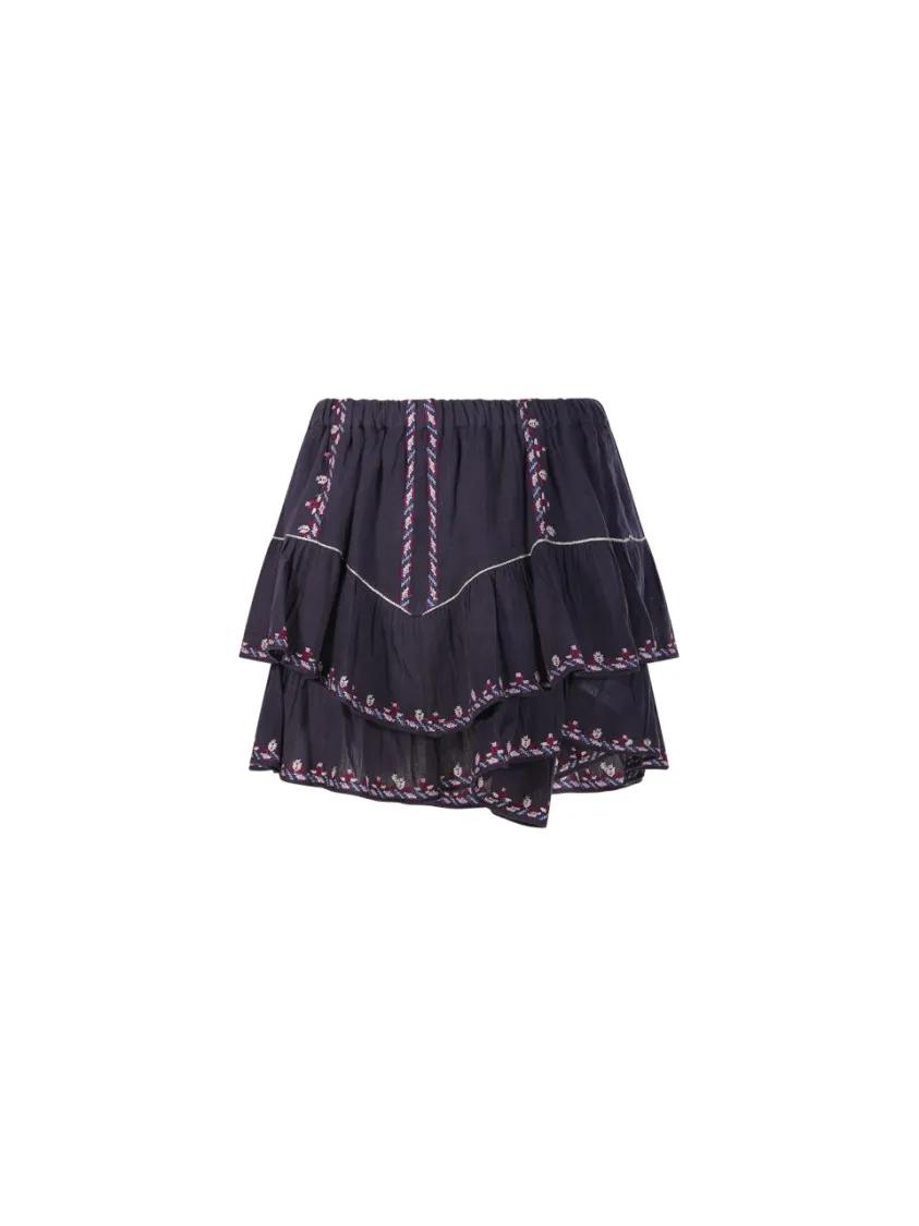 Thumbnail - Etoile Isabel Marant - Jocadia Gc Skirt - Größe 40 - schwarz