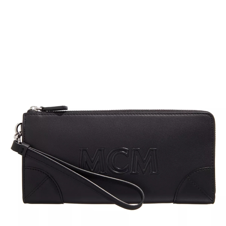 Mcm wallet clearance black