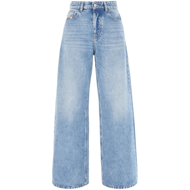 Diesel Jeans mit geradem Bein Jeans Blue blau