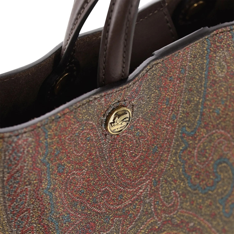 Etro Crossbodytas Umhängetasche mit Muster braun(Image 3)