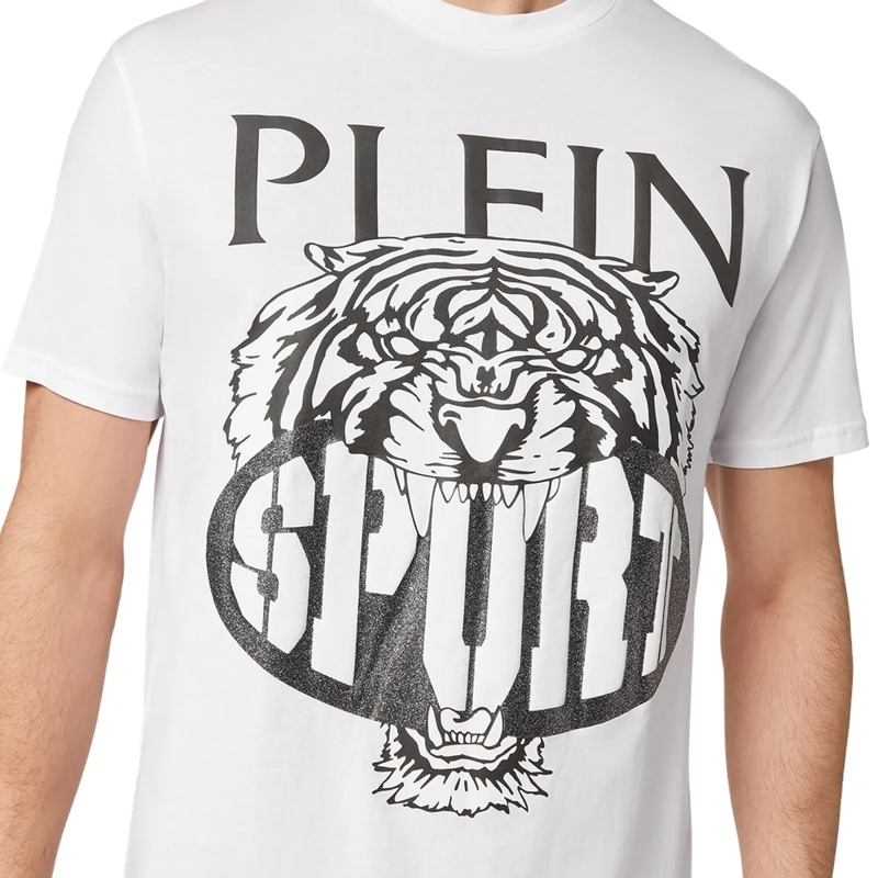 Plein Sport T-Shirt T-Shirt Tiger weiss(Image 6)