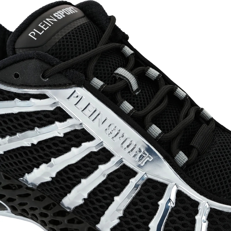 Plein Sport Low-Top-Sneaker Runner Sneaker Thunderstorm Genx schwarz(Image 8)