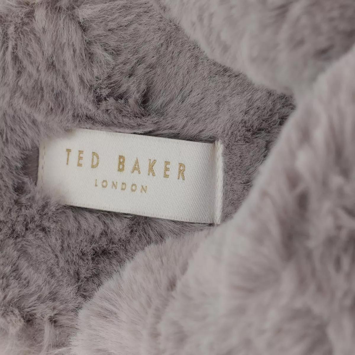 Ted baker cameo faux fur cross over discount slippers