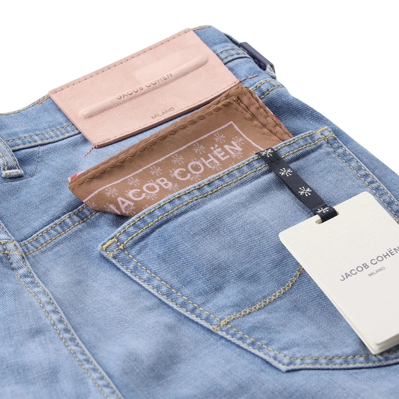 Jacob Cohen Bermuda Shorts Slim-Fit Shorts Nicolas blau(Image 4)