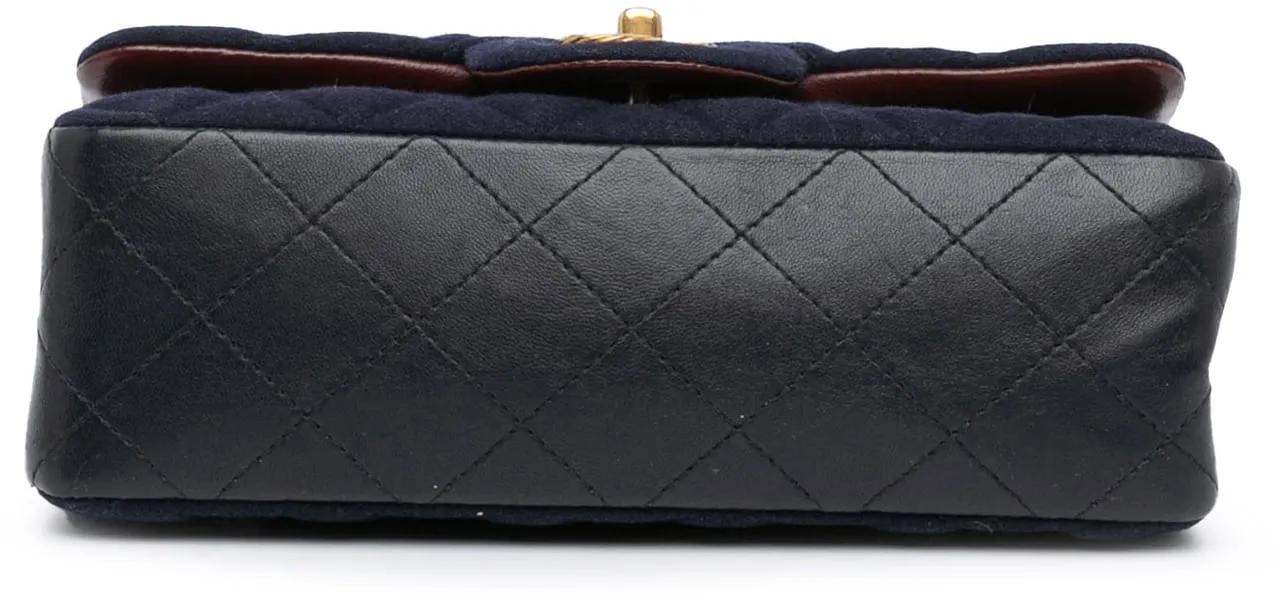 Thumbnail - Chanel Hobo Bags - 2018-2019 Mini Rectangular Classic Jersey Sailor S - Gr. unisize - in Blau - für Damen
