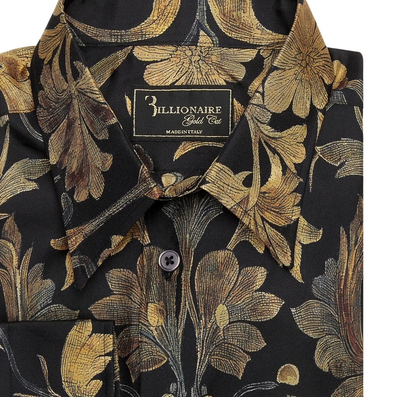 BILLIONAIRE Hemd Hemd Goldschnitt Ls Baroque gold(Image 5)