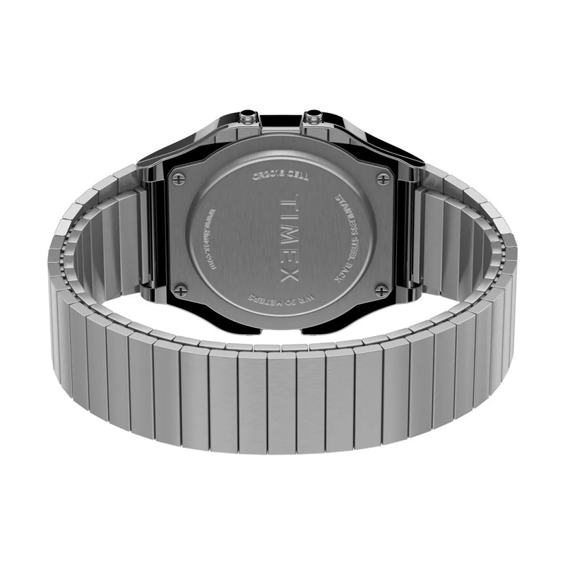 Timex Automatikuhr Digitaluhr Timex T80 silber(Image 3)