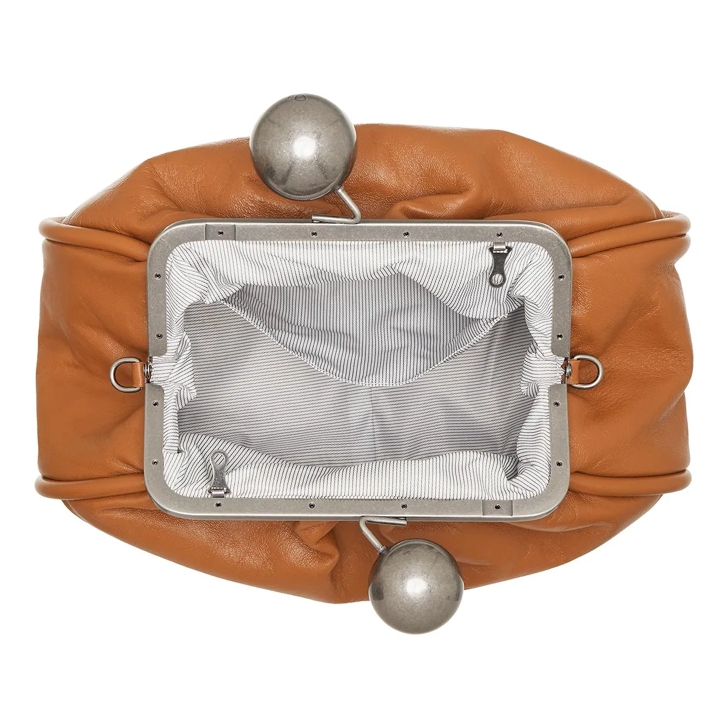 WEEKEND Max Mara Sala Cuoio Clutch