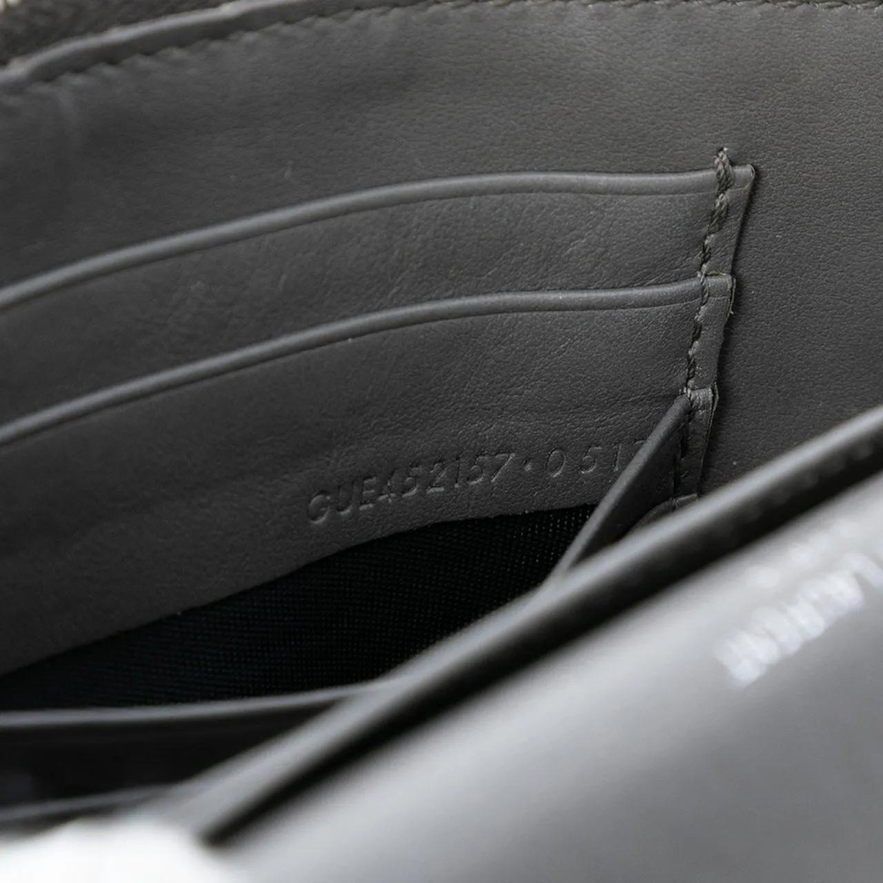 Thumbnail - Saint Laurent Hobo Bags - Small Leather Monogram Sunset Crossbody - Gr. unisize - in Grau - für Damen