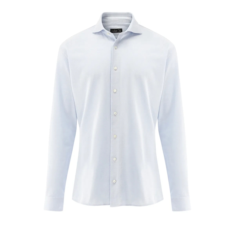VAN LAACK Hemd Hemd Tailor Fit Dessiniert blau