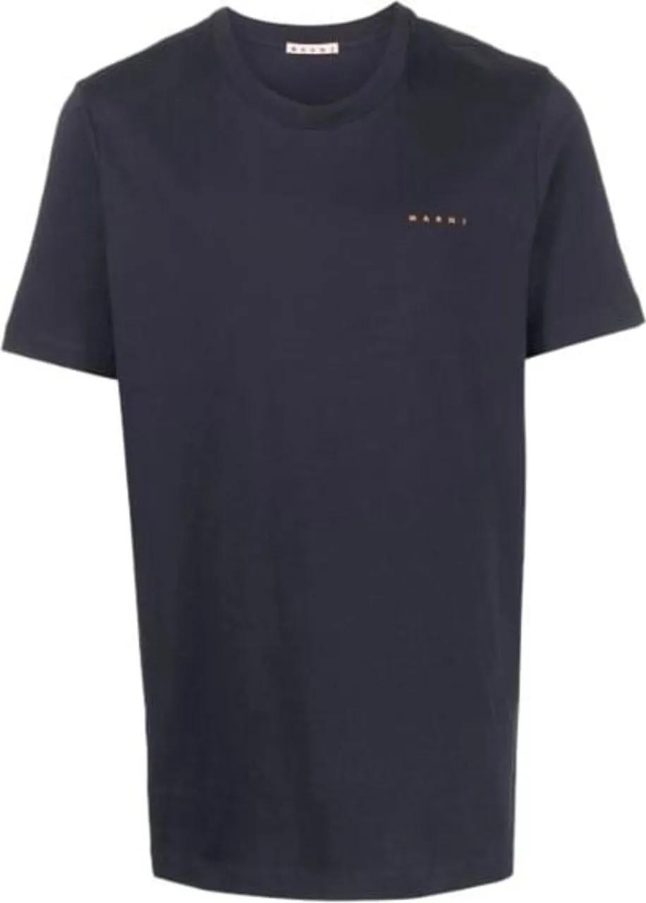 Thumbnail - Marni - Logo T-shirt Blublack - Größe 48 - schwarz