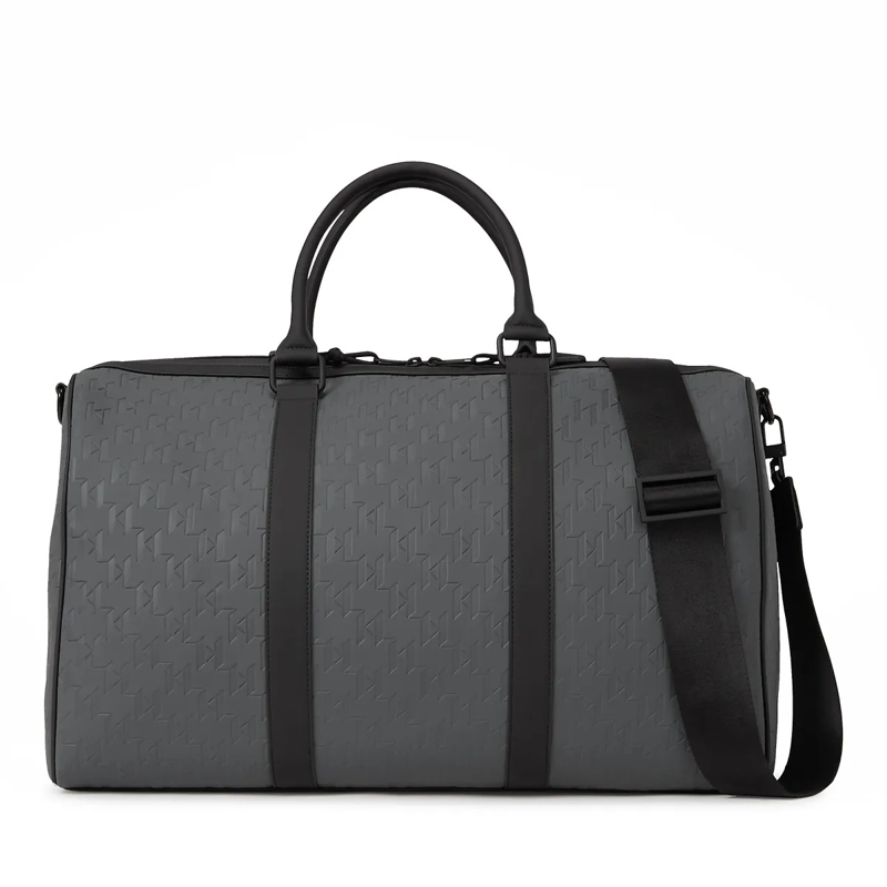 Karl Lagerfeld Shopper K/Monogram wetterfeste Weekender-Tasche zementgrau