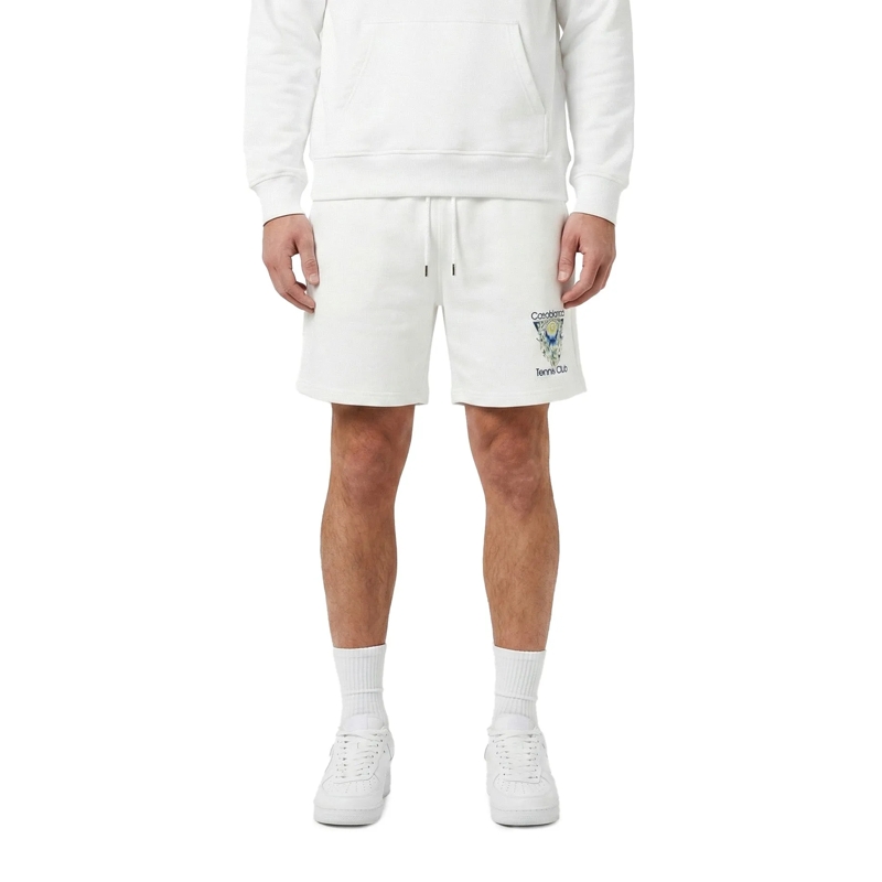 Casablanca Bermuda-Shorts White Cotton Shorts White(Image 6)