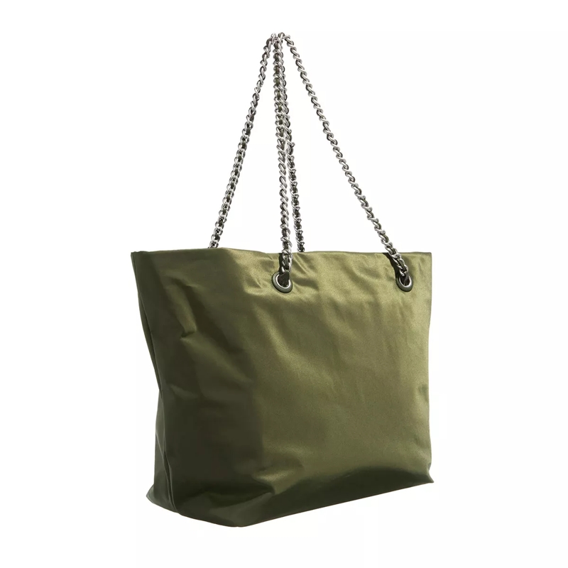 Tory Burch Shopper Ella Chain Tote Olive Green(Image 3)