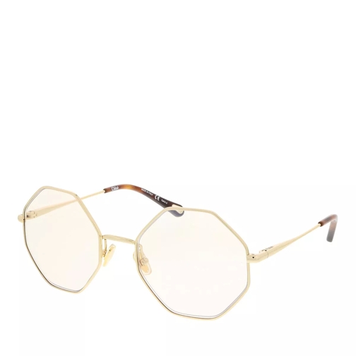 Chloé CH0022S Gold-Gold-Transparent Glasses