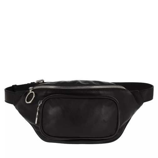 Abro Softring Belt Bag Black/Nickel Crossbody Bag
