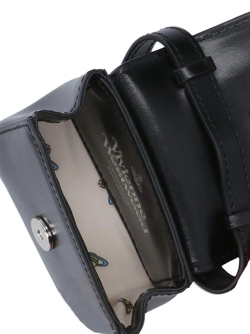 Vivienne Westwood Hobo bags "Linda" Mini Bag – Black in zwart