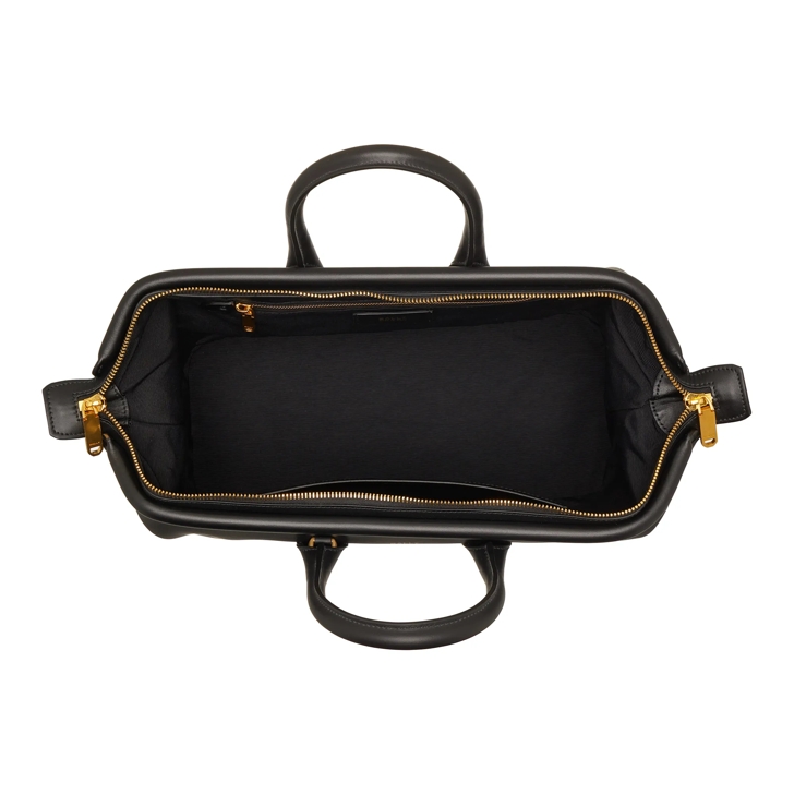 Bally Belle Bauletto S Black Oro Bowling Bag