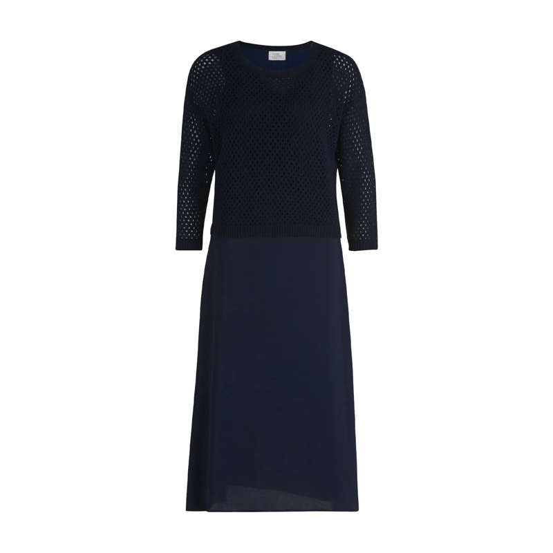 Vera Mont  Midikleid Dunkelblau