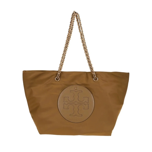 Tory Burch Tote Ella Chain Tote Brown