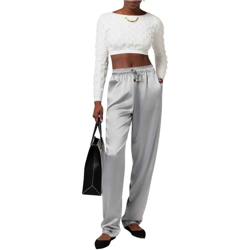 Elisabetta Franchi Hose Elisabetta Franchi  Pantalons Grijs Pa05642e2 400 grau(Image 2)