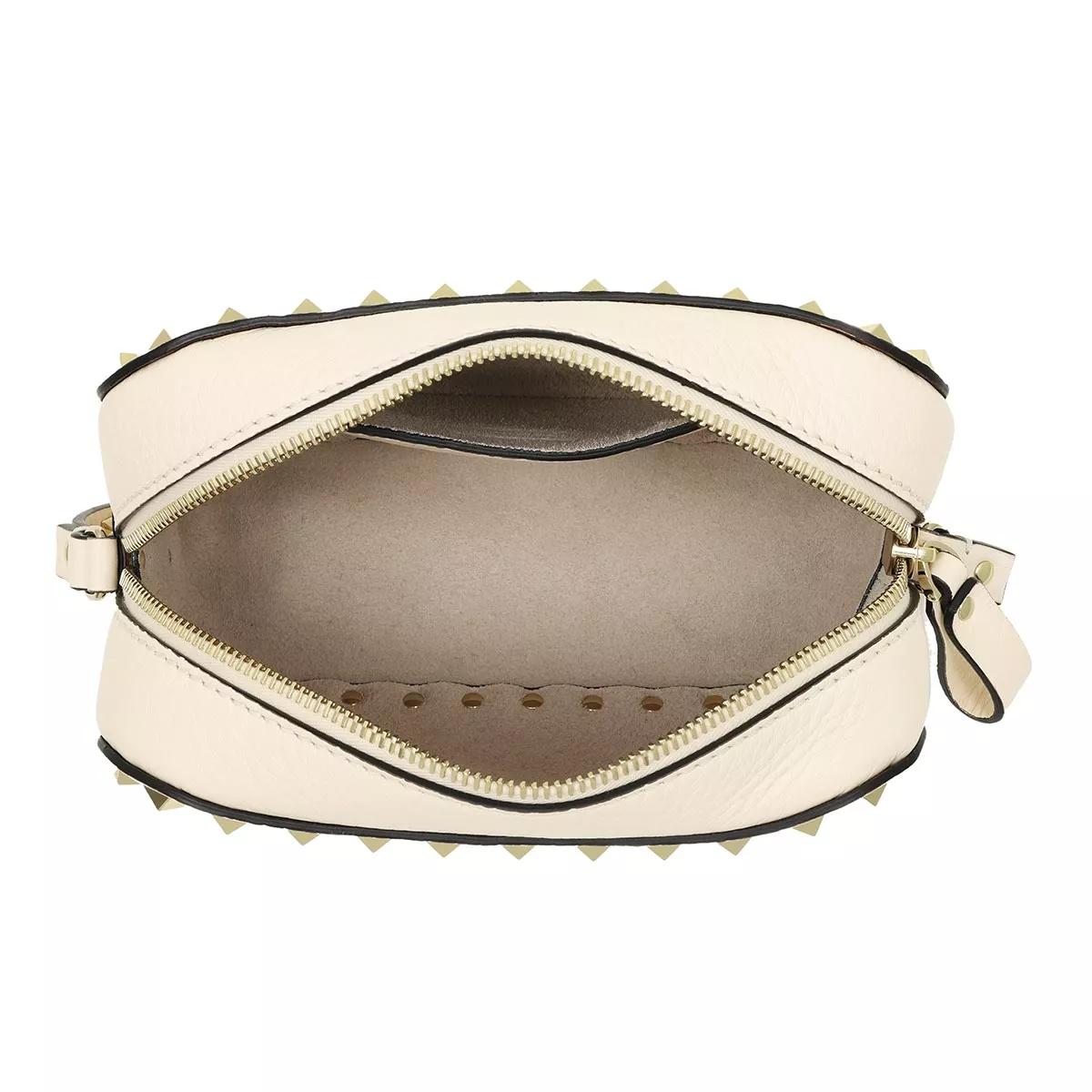 Valentino Garavani Crossbody bags Rockstud Camera Crossbody Bag in crème