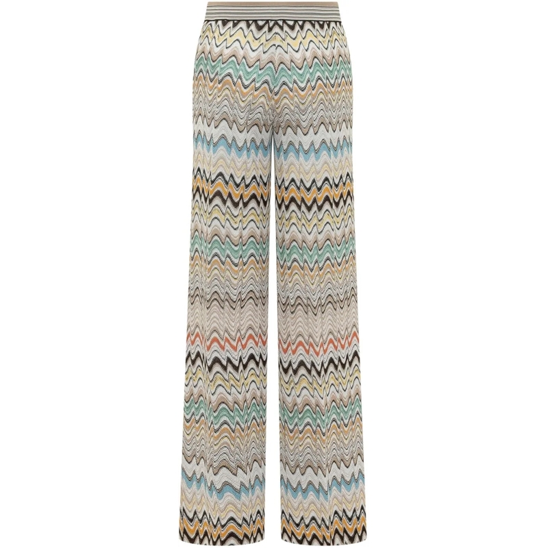 Missoni Jogginghose Pantaloni con Motivo Chevron mehrfarbig(Image 2)