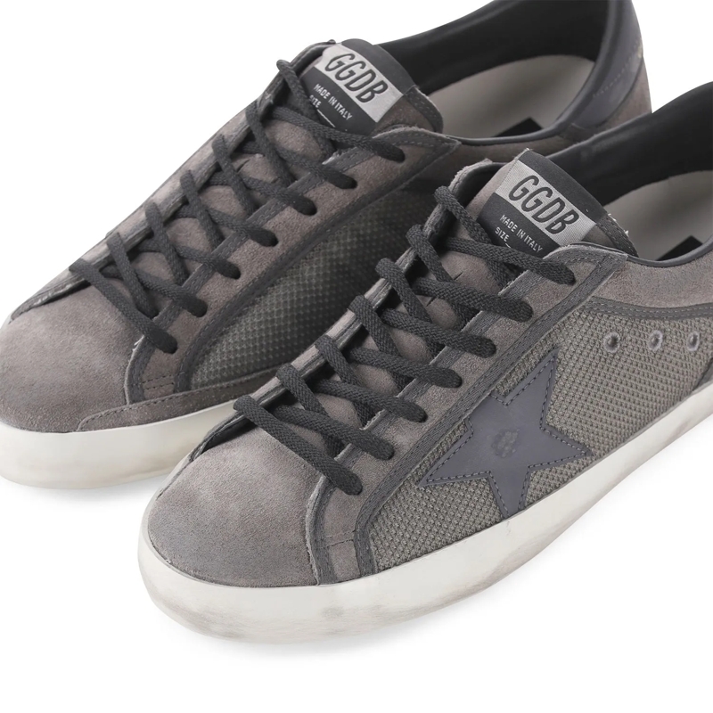 Golden Goose Schnürschuhe Sneaker aus Veloursleder grau(Image 3)