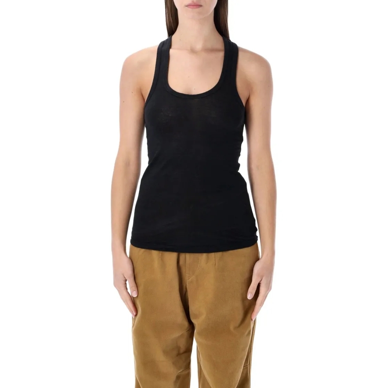 Etoile Isabel Marant Blouse Thea Linen Tank Black