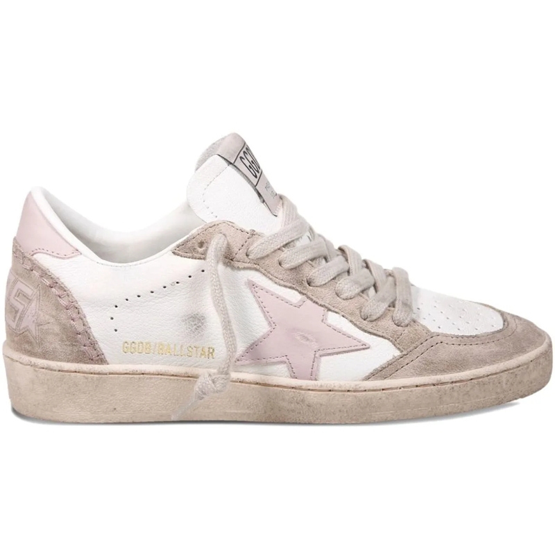 Golden Goose Low-Top-Sneaker Sneakers Whitepinkbeige weiß