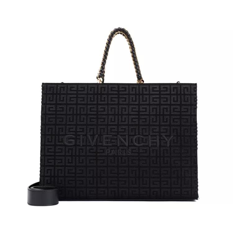 Givenchy Totes - Black Cotton Shopping Bag - Gr. unisize - in Schwarz - für Damen