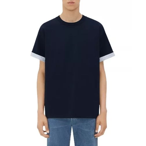 Bottega Veneta Double Layer T-Shirt Blue 