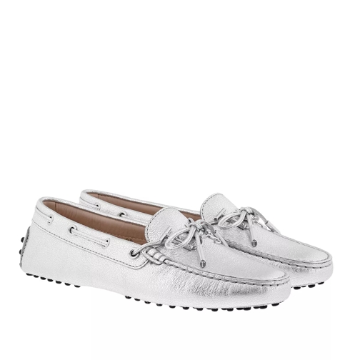 Tod's Tod's Loafer Leather Silver Loafer