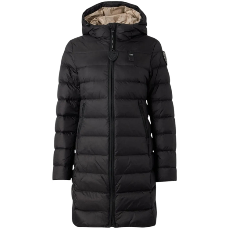 Blauer Manteaux de tanche Coats Black schwarz