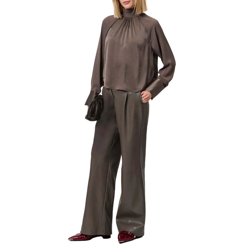 DANTE6 Bluse Dante 6 Estela Blouses Taupe 253128 taupe(Image 3)