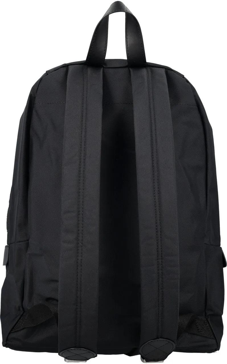 Marc Jacobs Rugzakken Large Black Nylon Backpack With Leather Accents in zwart