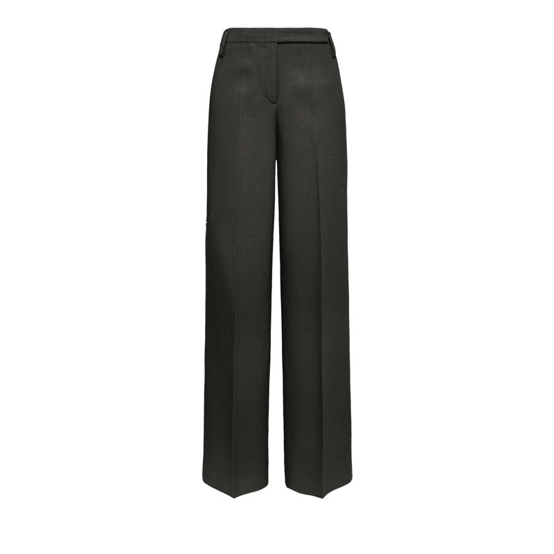 Dorothee Schumacher Hose LAYERED COOLNESS pants charcoal melange