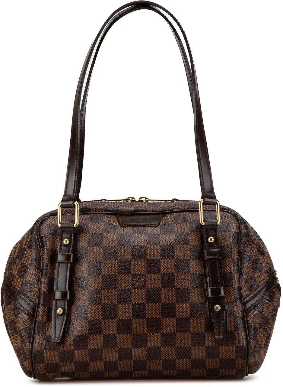 Louis Vuitton Hobo bags 2010 Damier Ebene Rivington PM in bruin