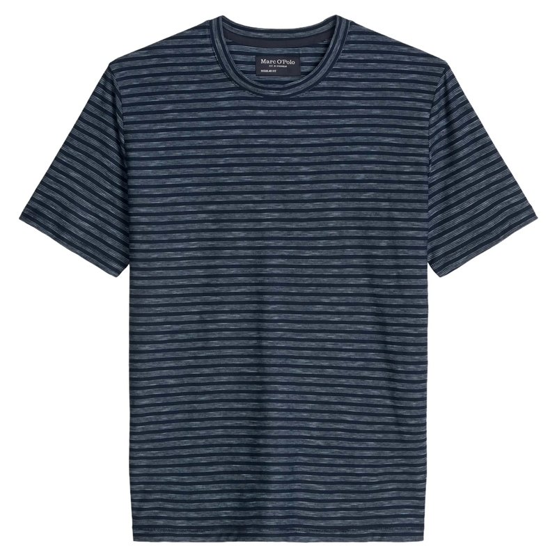 Marc O´Polo Hemd T-Shirt regular 1er Pack blau
