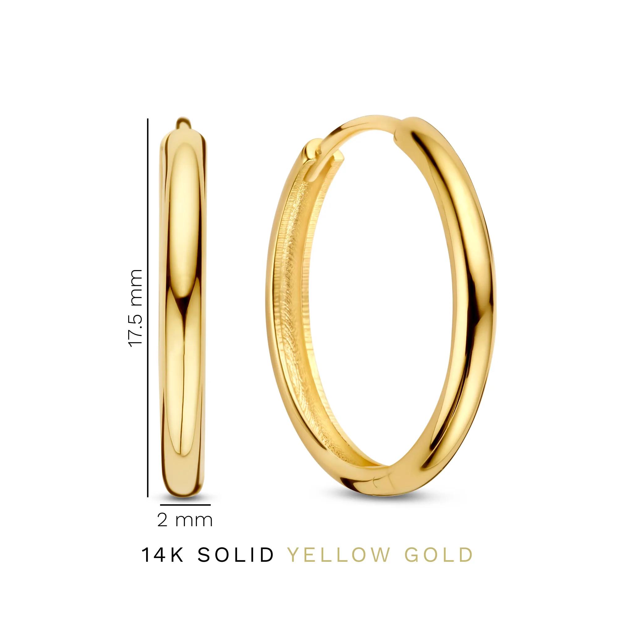Thumbnail - Isabel Bernard Ohrringe - Rivoli Morgane 585 Gold Ohrringe - Gr. unisize - in Gold - für Damen