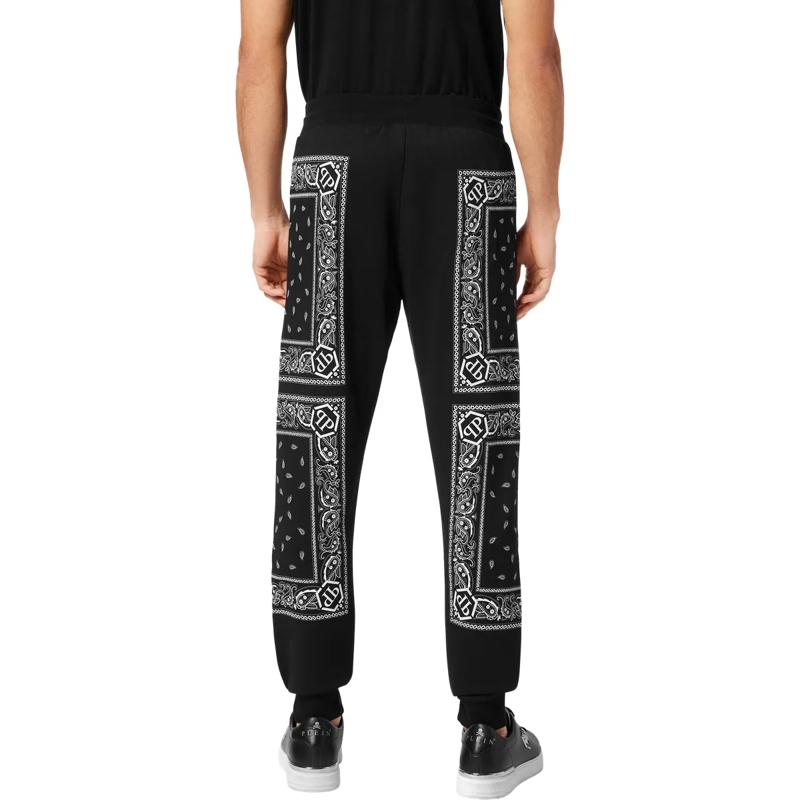Philipp Plein Jogginghose Jogginghosen Paisley schwarz(Image 2)