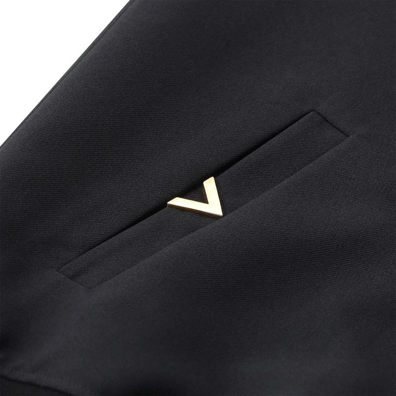 Valentino Garavani Übergangsjacke Jacke mit Logo schwarz(Image 5)