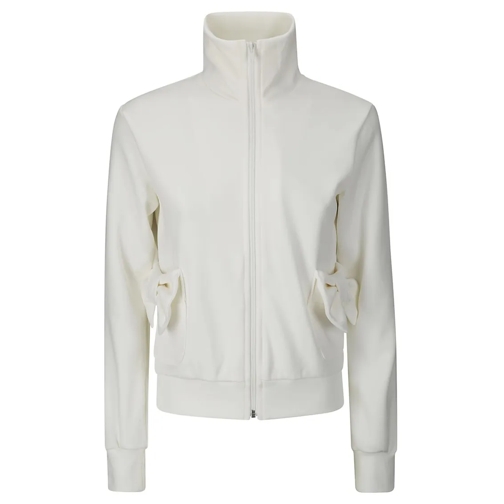 Comme des Garcons Hemden White Zip-Up Sweatshirt White