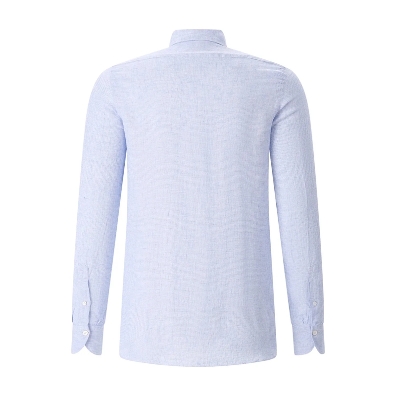 Finamore Hemd Hemd Luigi Tokyo blau(Image 2)