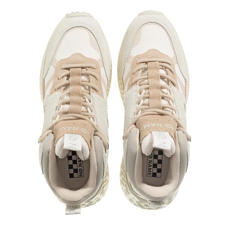 No Name Sneaker haut de gamme Carter Mid W Dove Off White Amande(Image 6)