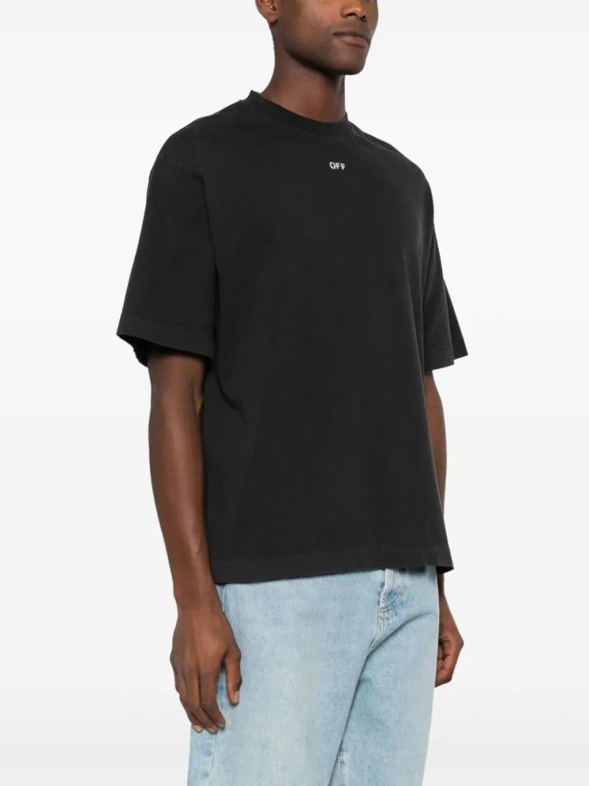 国内発送☆Off-White☆BW S.MATTHEW SKATE S/S TEE/BLACK/GRAY OMAS25-RTW0032_BKGRY_1-