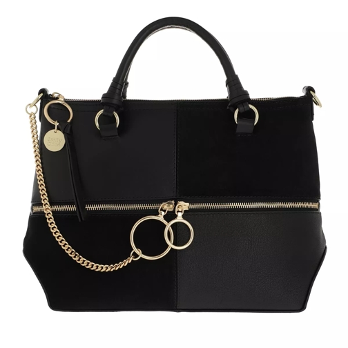 See By Chloé Emy Shoulder Bag Leather Black Tote