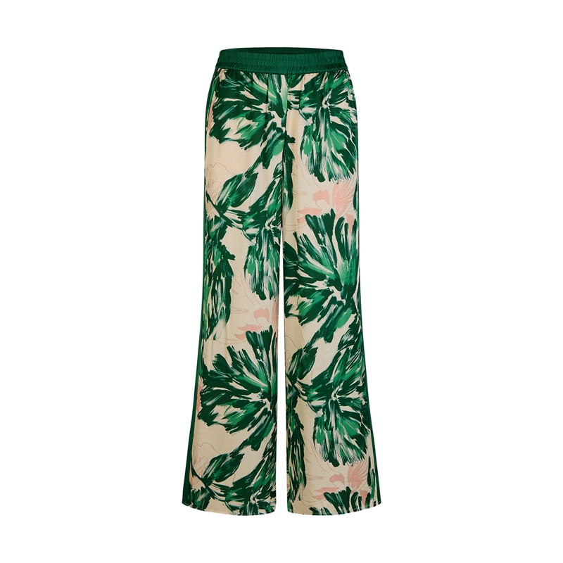 Marc Aurel Hose Pyjamahose grün