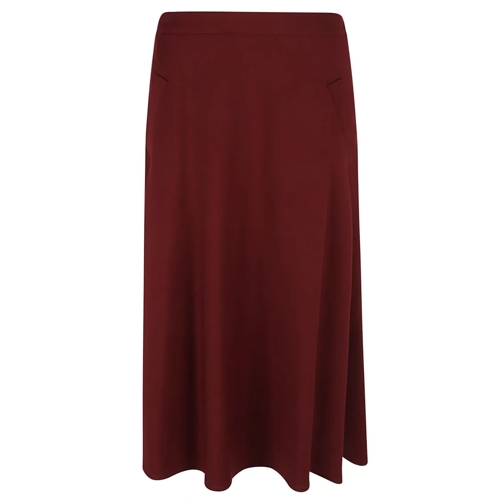 True Royal Midi-Röcke Versatile Bordeaux Skirts Burgundy