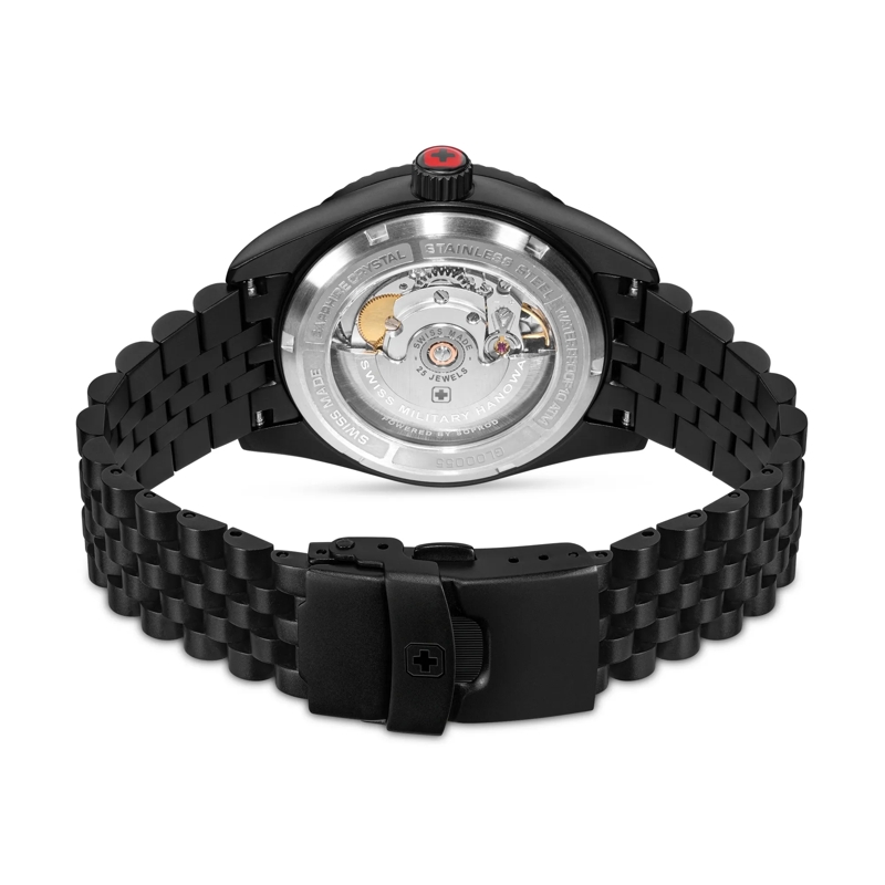 Swiss Military Hanowa Quarzuhr Automatikuhr DARK NIGHT- Anzeige: 3 Zeiger- Qua schwarz(Image 3)